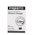 National Presto Presto Steam Gauge 85729